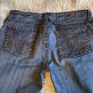 Women’s Kut for the Kloth boot cut jeans.